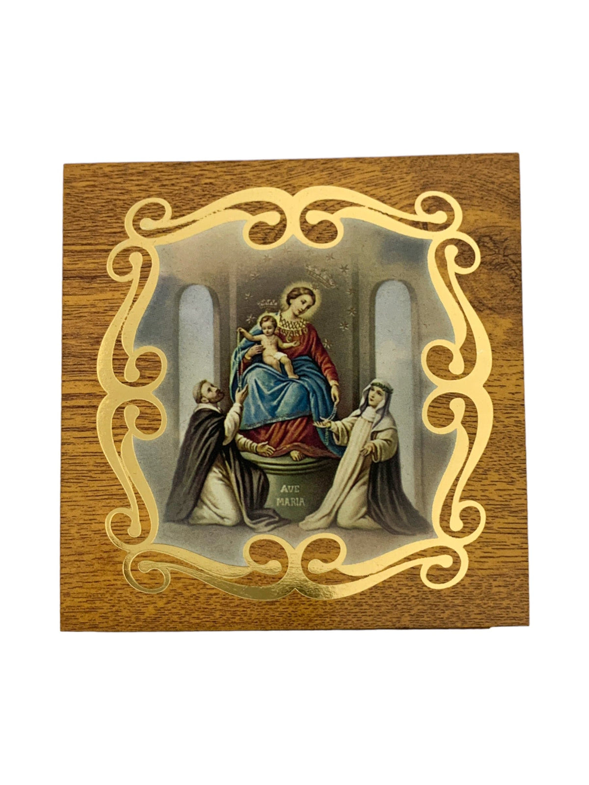 Porta Terço Italiano Nossa Senhora do Rosário de Pompeia
