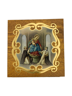 Porta Terço Italiano Nossa Senhora do Rosário de Pompeia